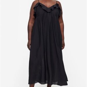 H&M Black Maxi Sundress
